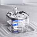 DenKind Stream stainless steel pet water fountain